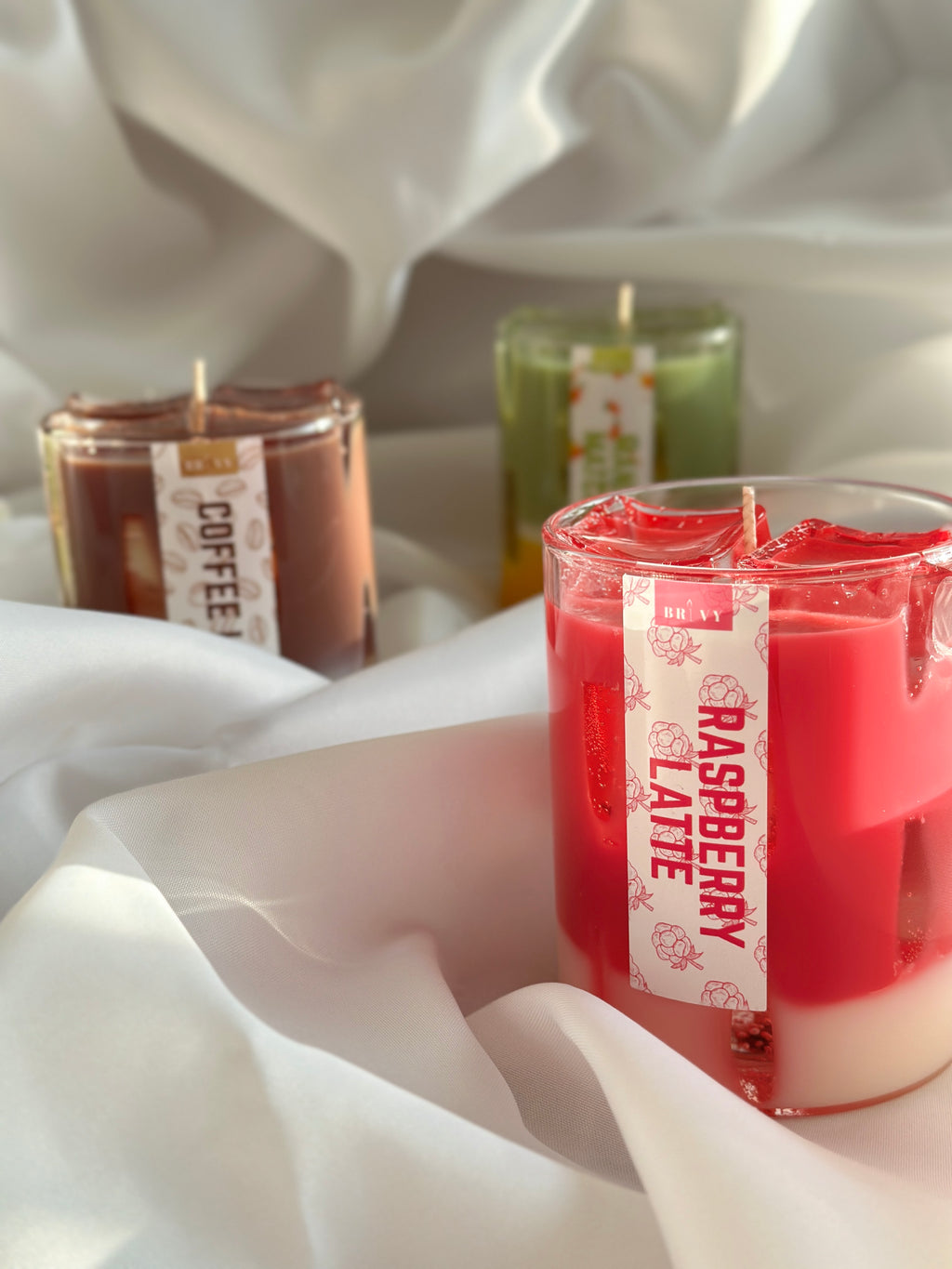 Raspberry Latte Duftlys