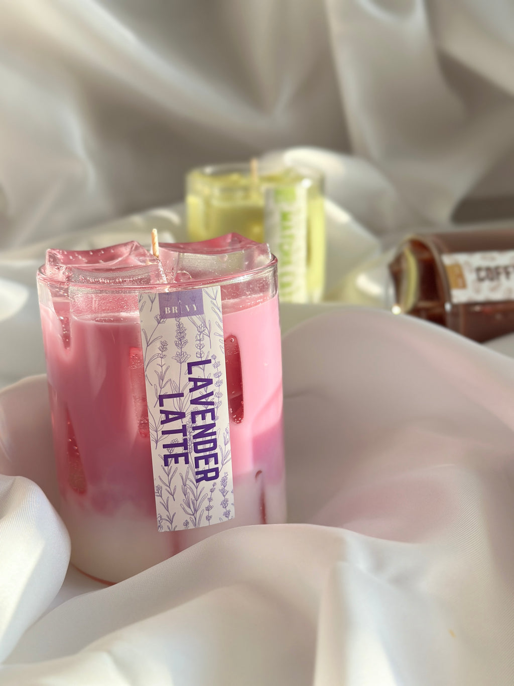 Iced Lavender Latte Duftlys