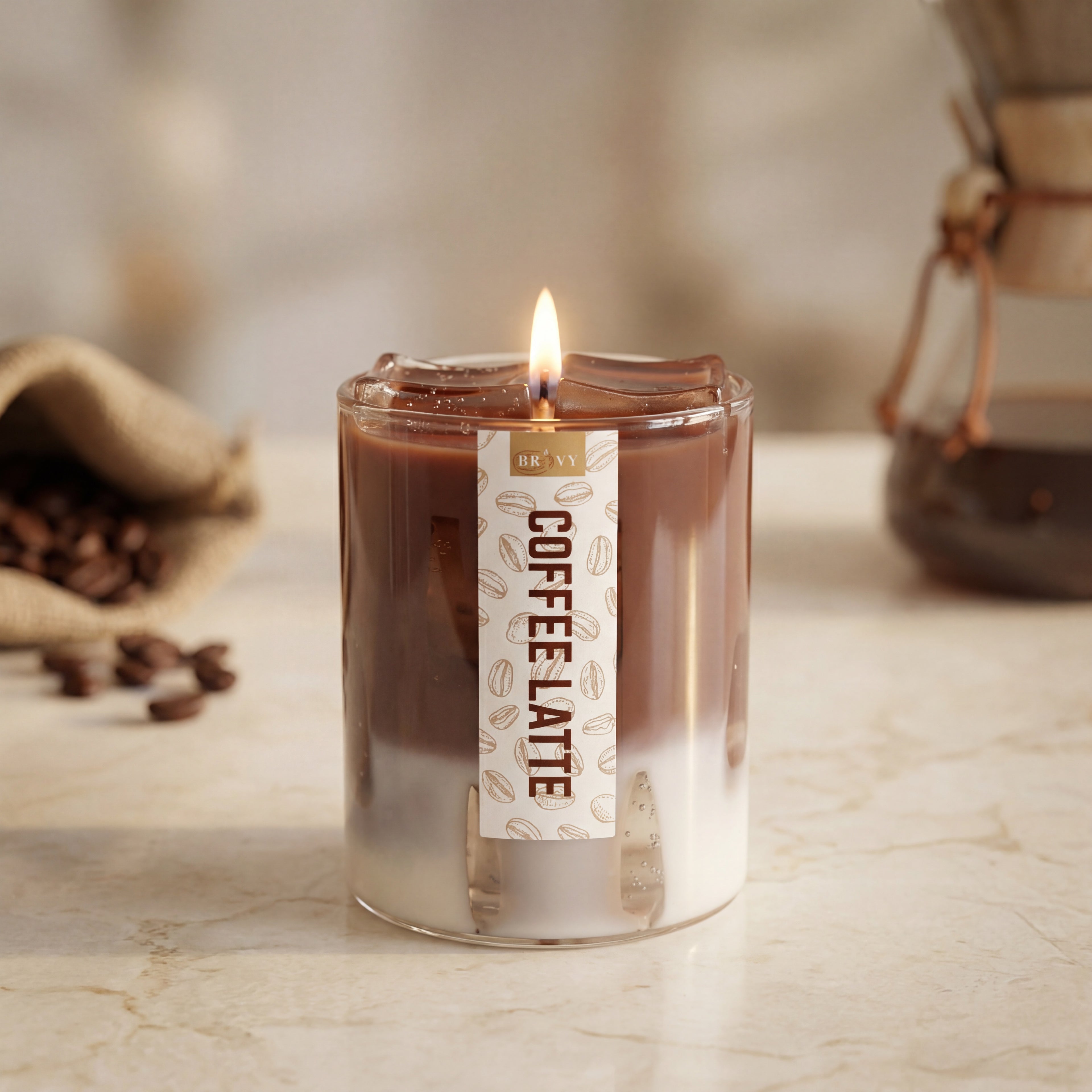 Iced Coffee Latte Duftlys