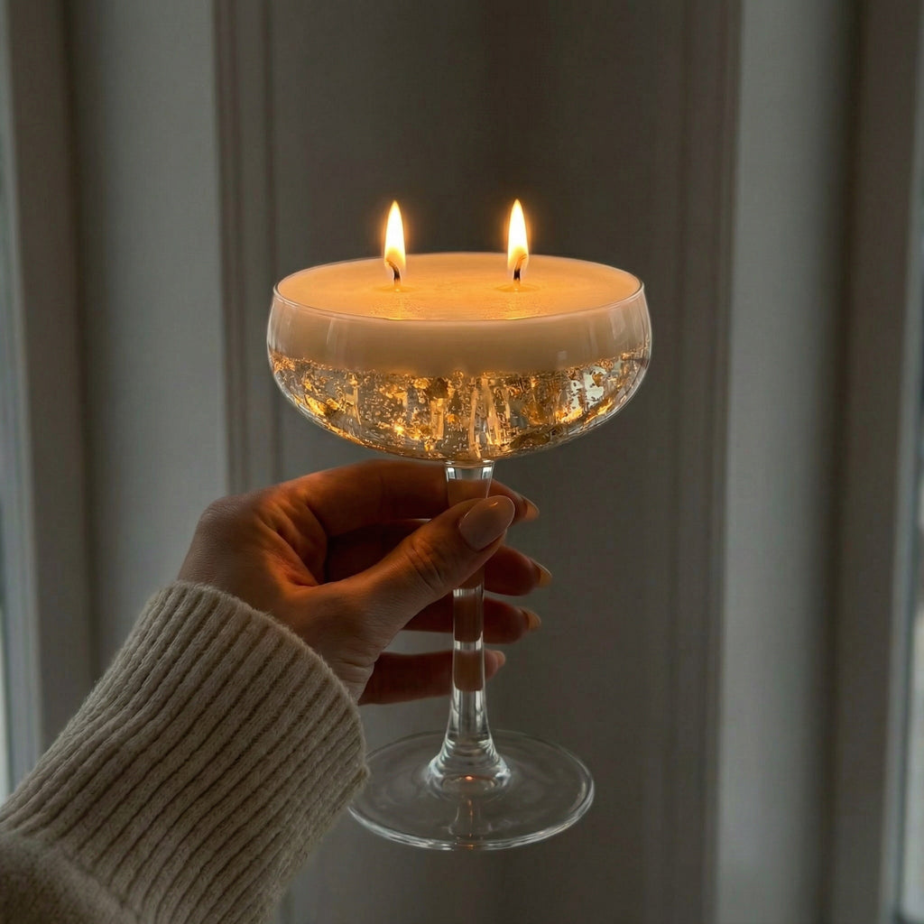 “Champagne Glow” Duftlys