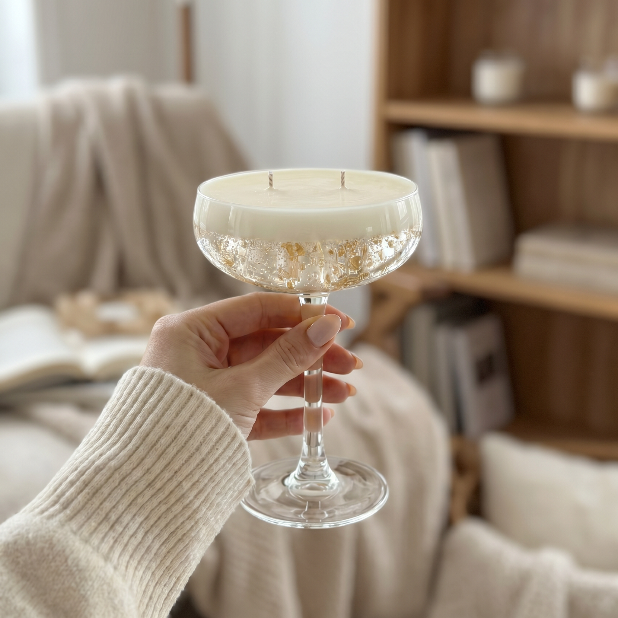 “Champagne Glow” Duftlys