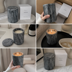 Bardiglio Grey – Genopfyldeligt Duftlys