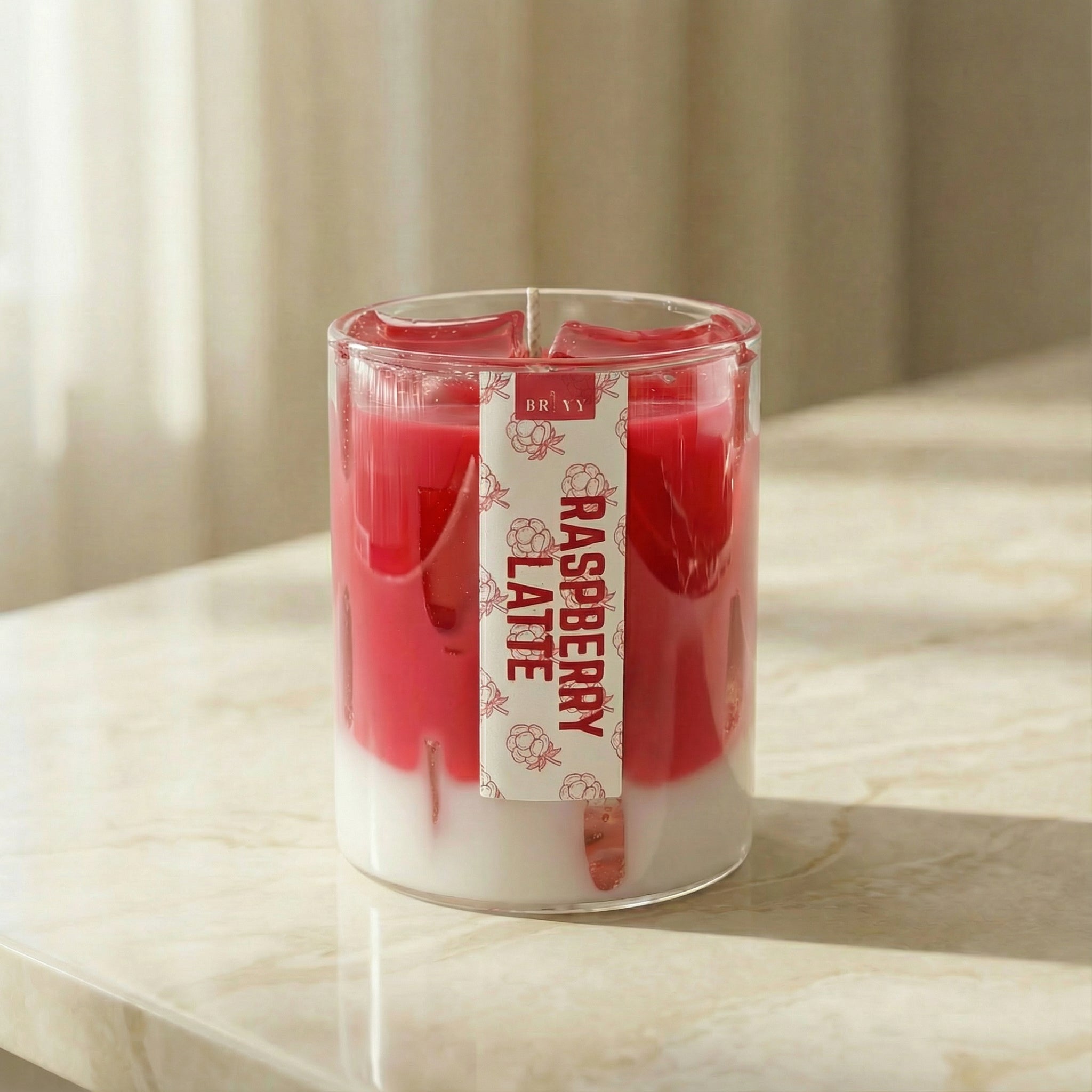 Raspberry Latte Duftlys